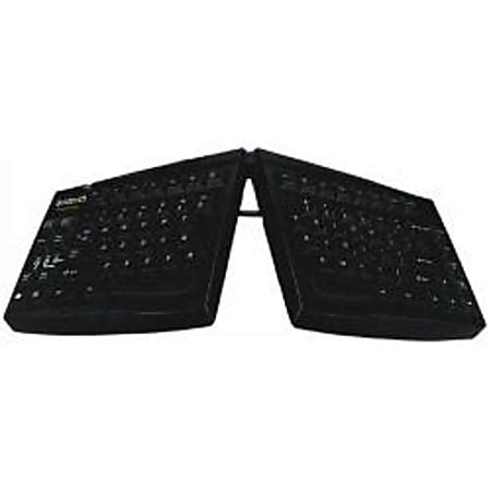 goldtouch ergonomic smart card keyboard usb black by ergoguys|goldtouch adjustable ergonomic keyboard.